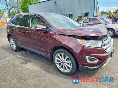 Czwarte zdjęcie samochodu z boku: 2018 FORD EDGE TITANIUM VIN:2FMPK4K84JBB73390 - miniatura