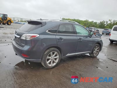 Trzecie zdjęcie samochodu z tyłu: 2010 LEXUS RX 350 BASE VIN:2T2ZK1BA5AC011950 - miniatura