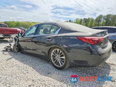 Drugie zdjęcie samochodu z przodu: 2019 INFINITI Q50 3.0T LUXE VIN:JN1EV7AR4KM550717 - miniatura