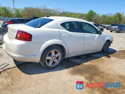 Trzecie zdjęcie samochodu z tyłu: 2011 DODGE AVENGER MAINSTREET VIN:1B3BD1FB7BN559189 - miniatura