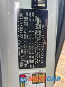 Zdjęcie 10 z 10 samochodu: 2018 KIA SEDONA L VIN:KNDMA5C17J6400720 - miniatura