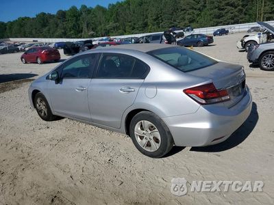 Drugie zdjęcie samochodu z przodu: 2014 HOND CIVIC VIN:19XFB2F59EE084465 - miniatura