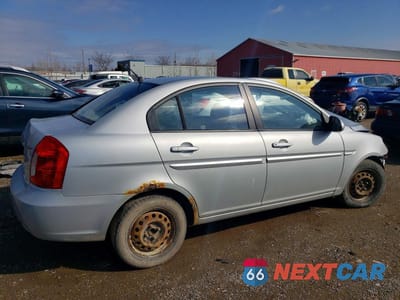 Trzecie zdjęcie samochodu z tyłu: 2009 HYUNDAI ACCENT GLS 4DR VIN:KMHCN45C69U371593 - miniatura