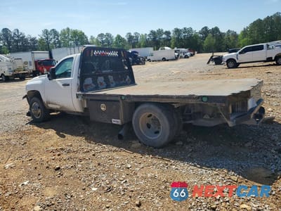 Drugie zdjęcie samochodu z przodu: 2014 CHEVROLET SILVERADO FLATBED TRUCK VIN:1GB3CZC89EF134721 - miniatura