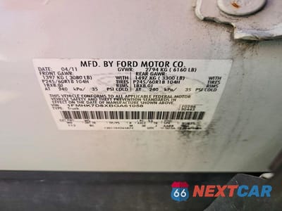 Zdjęcie 13 z 13 samochodu: 2011 FORD EXPLORER XLT VIN:1FMHK7D8XBGA61058 - miniatura