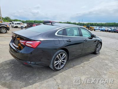 Trzecie zdjęcie samochodu z tyłu: 2021 CHEVROLET MALIBU LT VIN:1G1ZD5ST6MF008048 - miniatura