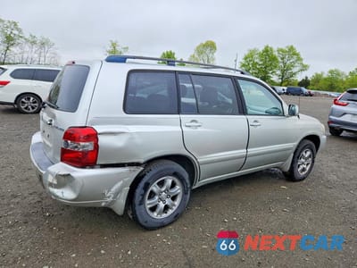 Trzecie zdjęcie samochodu z tyłu: 2006 TOYOTA HIGHLANDER LIMITED VIN:JTEDP21A160103383 - miniatura