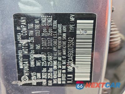 Zdjęcie 13 z 13 samochodu: 2016 HYUNDAI TUCSON SE VIN:KM8J3CA49GU075342 - miniatura