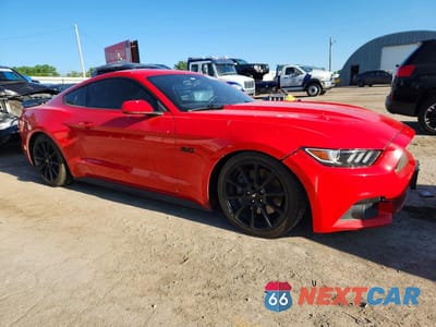 Czwarte zdjęcie samochodu z boku: 2016 FORD MUSTANG GT VIN:1FA6P8CF6G5267943 - miniatura
