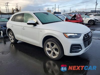 Czwarte zdjęcie samochodu z boku: 2022 AUDI Q5 PREMIUM PLUS 45 VIN:WA1EAAFY6N2092856 - miniatura