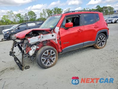 2015 JEEP RENEGADE LATITUDE ZACCJBBT0FPB64435 - główne zdjęcie licytacji z USA - miniatura
