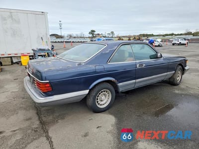 Trzecie zdjęcie samochodu z tyłu: 1982 MERCEDES-BENZ 380 SEC VIN:WDBCA43A5CB002436 - miniatura
