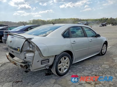 Trzecie zdjęcie samochodu z tyłu: 2011 CHEVROLET IMPALA LT VIN:2G1WB5EK0B1225983 - miniatura