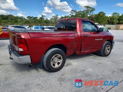 Trzecie zdjęcie samochodu z tyłu: 2012 DODGE RAM 1500 ST VIN:3C6JD6AP5CG244063 - miniatura