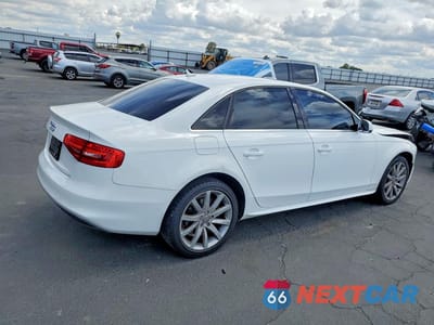 Trzecie zdjęcie samochodu z tyłu: 2014 AUDI A4 PREMIUM VIN:WAUAFAFL9EA085655 - miniatura