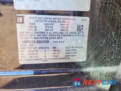 Zdjęcie 12 z 12 samochodu: 2019 BUICK ENVISION ESSENCE VIN:LRBFX2SA1KD015155 - miniatura