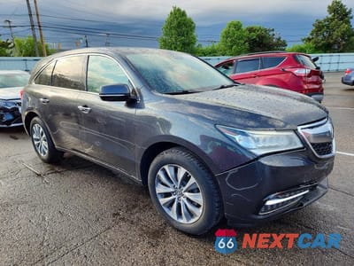 Czwarte zdjęcie samochodu z boku: 2014 ACURA MDX TECHNOLOGY VIN:5FRYD4H43EB042367 - miniatura