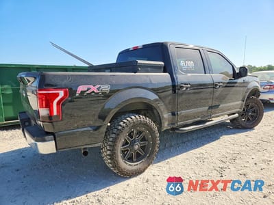 Trzecie zdjęcie samochodu z tyłu: 2016 FORD F150 SUPERCREW VIN:1FTEW1C83GFB99953 - miniatura