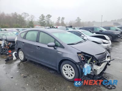Czwarte zdjęcie samochodu z boku: 2014 TOYOTA PRIUS V TWO VIN:JTDZN3EU2EJ001819 - miniatura