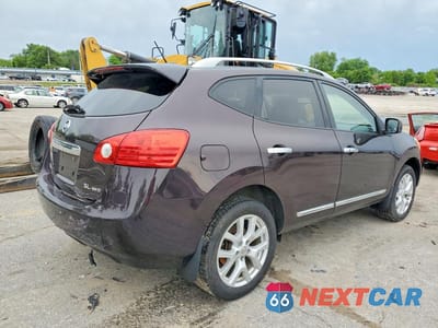 Trzecie zdjęcie samochodu z tyłu: 2011 NISSAN ROGUE S VIN:JN8AS5MV9BW310508 - miniatura
