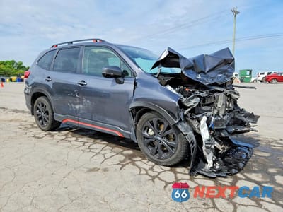 Czwarte zdjęcie samochodu z boku: 2020 SUBARU FORESTER SPORT VIN:JF2SKARC2LH593664 - miniatura