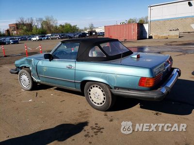 Drugie zdjęcie samochodu z przodu: 1987 MERCEDES-BENZ 560 SL VIN:WDBBA48D9HA064479 - miniatura