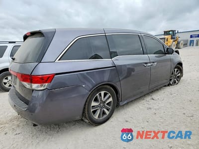Trzecie zdjęcie samochodu z tyłu: 2015 HONDA ODYSSEY TOURING VIN:5FNRL5H96FB099058 - miniatura