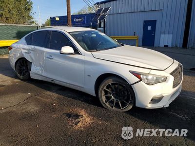 Czwarte zdjęcie samochodu z boku: 2019 INFINITI Q50 PURE VIN:JN1CV7AP1KM110184 - miniatura