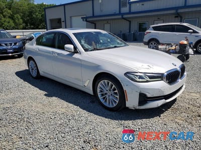 Czwarte zdjęcie samochodu z boku: 2021 BMW 540 I VIN:WBA53BJ03MWW93248 - miniatura