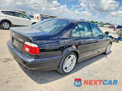 Trzecie zdjęcie samochodu z tyłu: 2001 BMW 540 I AUTOMATIC VIN:WBADN63491GM71445 - miniatura