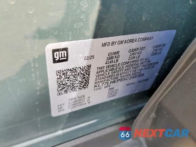 Zdjęcie 13 z 13 samochodu: 2025 CHEVROLET TRAX 1LT VIN:KL77LHEP8SC248389 - miniatura