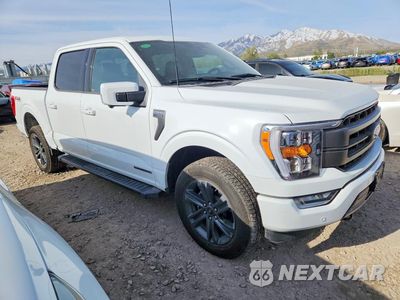 Czwarte zdjęcie samochodu z boku: 2023 FORD F150 SUPERCREW VIN:1FTFW1ED3PFB39623 - miniatura