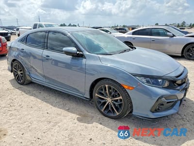 Czwarte zdjęcie samochodu z boku: 2020 HONDA CIVIC SPORT VIN:SHHFK7H47LU226237 - miniatura