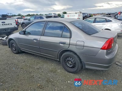 Drugie zdjęcie samochodu z przodu: 2005 HONDA CIVIC DX VP VIN:2HGES16305H514815 - miniatura