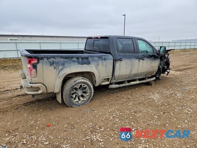 Trzecie zdjęcie samochodu z tyłu: 2022 CHEVROLET SILVERADO K2500 HEAVY DUTY LTZ VIN:1GC4YPEY2NF297004 - miniatura