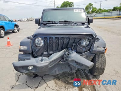Piąte zdjęcie samochodu w środku: 2020 JEEP WRANGLER UNLIMITED SPORT VIN:1C4HJXDG8LW331426 - miniatura