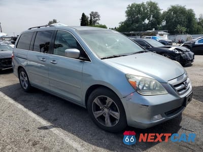 Czwarte zdjęcie samochodu z boku: 2006 HONDA ODYSSEY TOURING VIN:5FNRL38876B011775 - miniatura