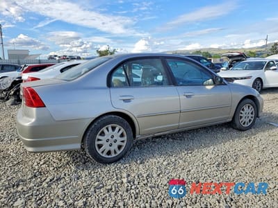 Trzecie zdjęcie samochodu z tyłu: 2004 HONDA CIVIC LX VIN:2HGES16514H615166 - miniatura