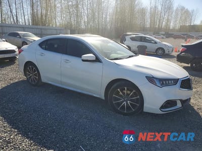 Czwarte zdjęcie samochodu z boku: 2018 ACURA TLX TECH VIN:19UUB3F59JA001855 - miniatura