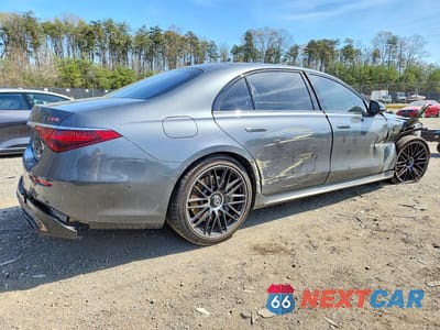 Trzecie zdjęcie samochodu z tyłu: 2025 MERCEDES-BENZ S 63 E PERFORMANCE VIN:W1K6G8CBXSA313321 - miniatura