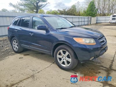 Czwarte zdjęcie samochodu z boku: 2008 HYUNDAI SANTA FE SE VIN:5NMSH73E48H223350 - miniatura