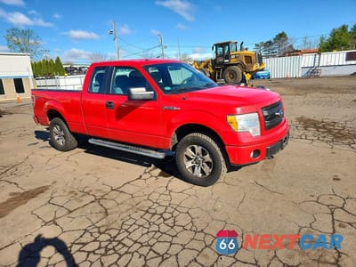 Czwarte zdjęcie samochodu z boku: 2013 FORD F150 SUPER CAB VIN:1FTFX1EF7DFD14837 - miniatura