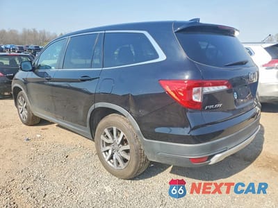 Drugie zdjęcie samochodu z przodu: 2020 HONDA PILOT EXL VIN:5FNYF6H57LB047391 - miniatura