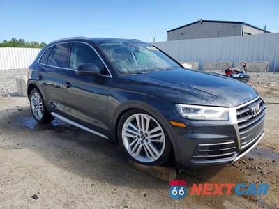 Czwarte zdjęcie samochodu z boku: 2018 AUDI Q5 PREMIUM PLUS VIN:WA1BNAFY0J2102699 - miniatura