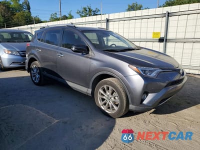 Czwarte zdjęcie samochodu z boku: 2016 TOYOTA RAV4 HYBRID LIMITED VIN:JTMDJREV9GD050955 - miniatura