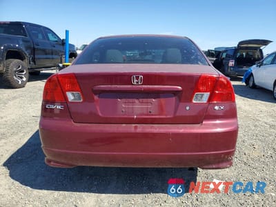 Zdjęcie 6 z 12 samochodu: 2004 HONDA CIVIC EX VIN:2HGES26714H504222 - miniatura