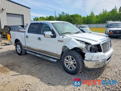 Czwarte zdjęcie samochodu z boku: 2006 FORD F150 SUPERCREW VIN:1FTPW12V66KD21906 - miniatura