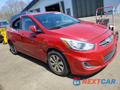 Czwarte zdjęcie samochodu z boku: 2015 HYUNDAI ACCENT GLS VIN:KMHCT4AE2FU902992 - miniatura