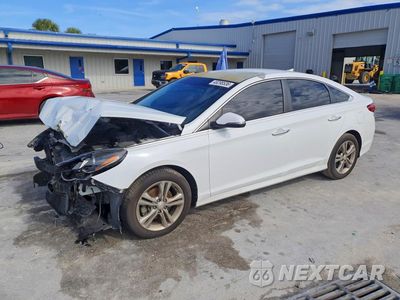 2018 HYUNDAI SONATA SEL 5NPE34AF1JH689543 - główne zdjęcie licytacji z USA - miniatura