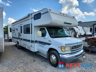 1997 FORD ECONOLINE E450 SUPER DUTY CUTAWAY VAN RV 1FDLE40S2VHB27859 - główne zdjęcie licytacji z USA - miniatura